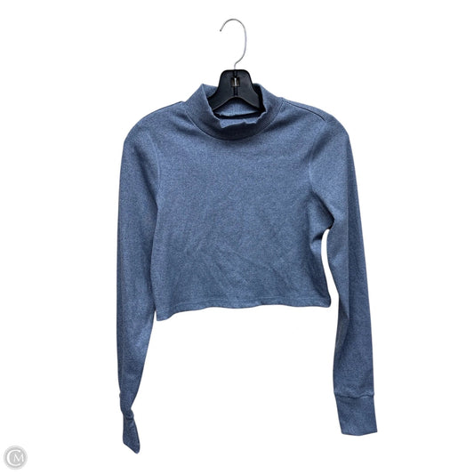 Athletic Top Long Sleeve Crewneck By Clothes Mentor In Blue, Size: S