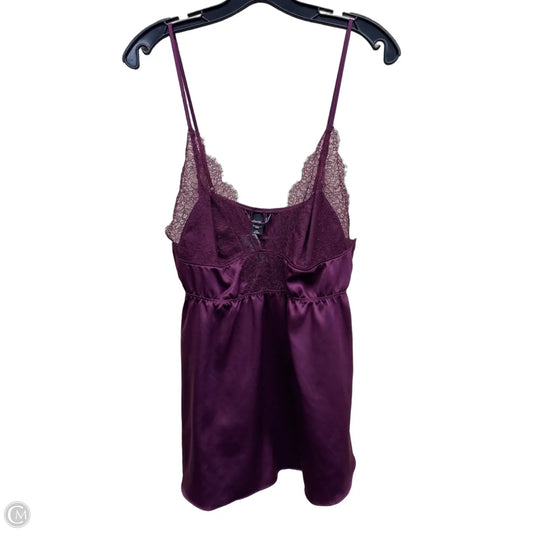 Nightgown By Victorias Secret In Maroon, Size: L