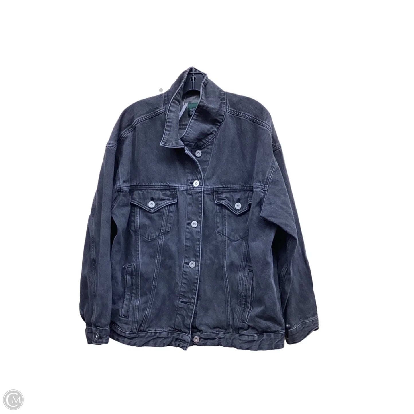 Jacket Denim By Wild Fable In Black Denim, Size: Xl