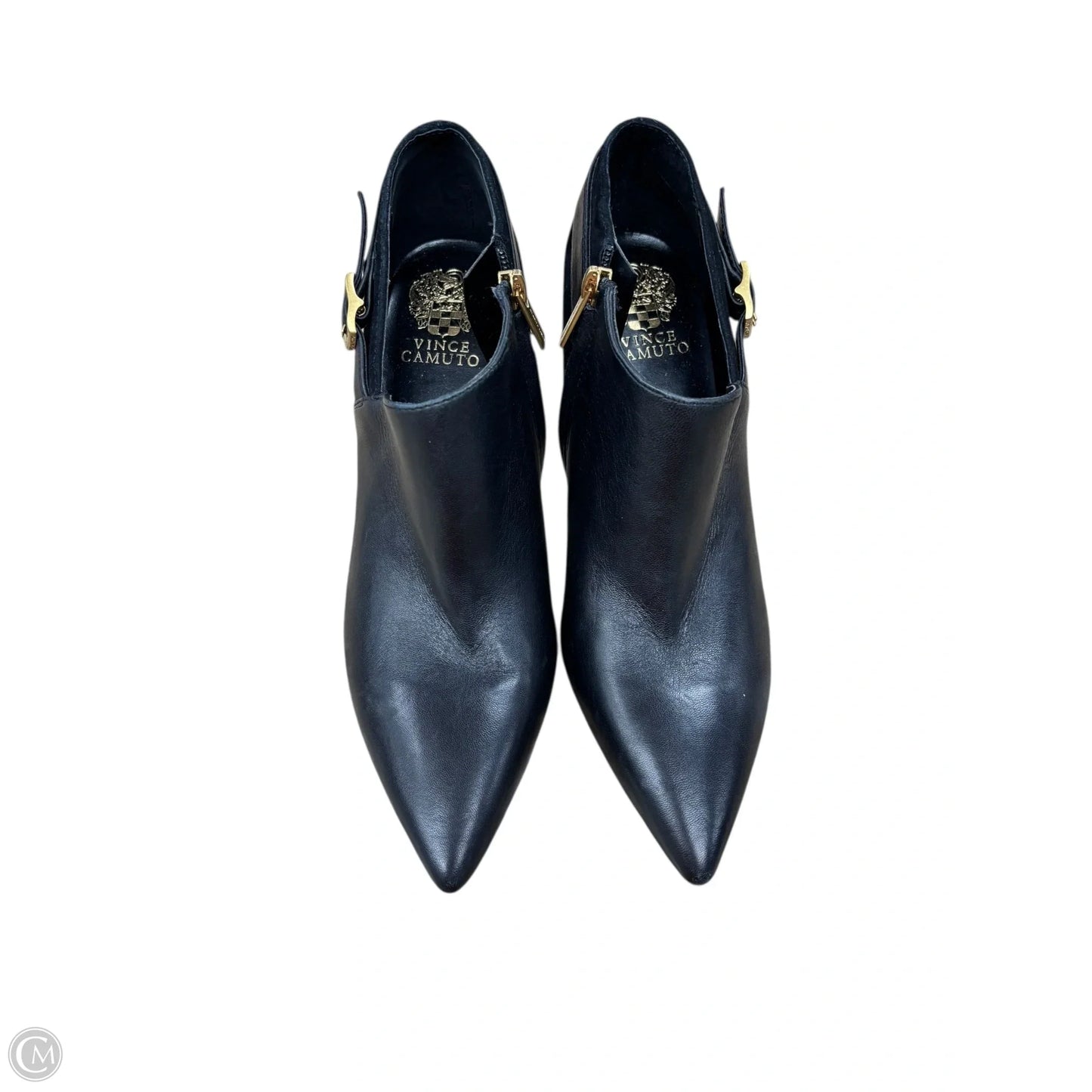 Boots Ankle Heels By Vince Camuto In Black, Size: 9.5