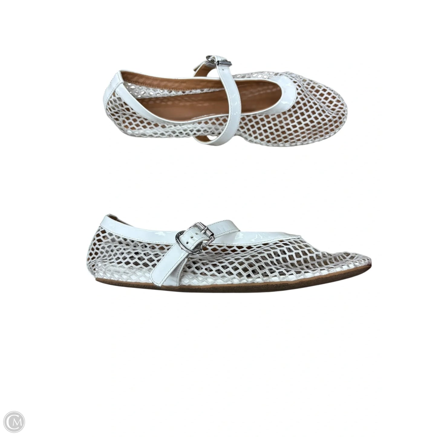 Shoes Flats By Clothes Mentor In White, Size: 7