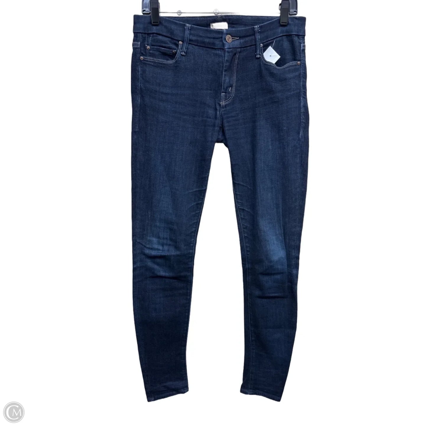 Jeans Skinny By Mother In Blue Denim, Size: 8