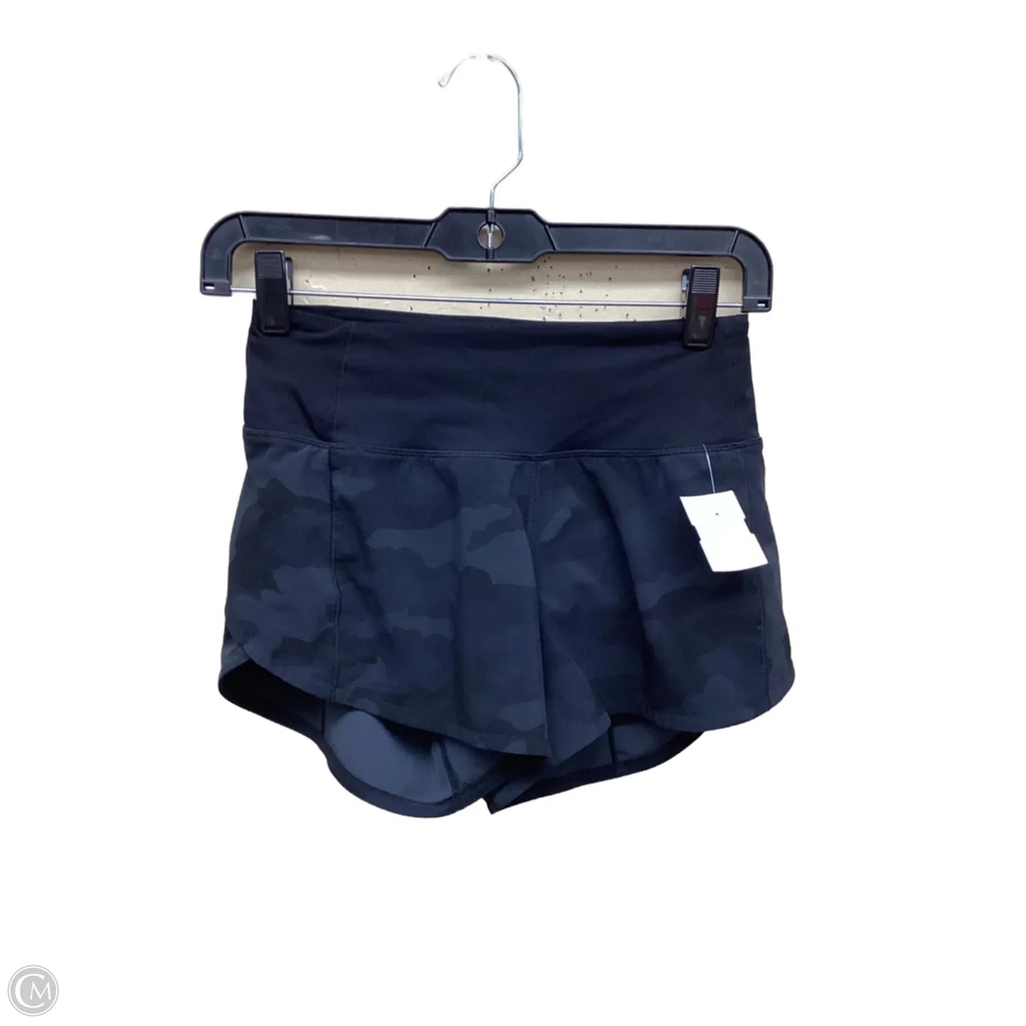 Athletic Shorts By Lululemon In Camouflage Print, Size: 2