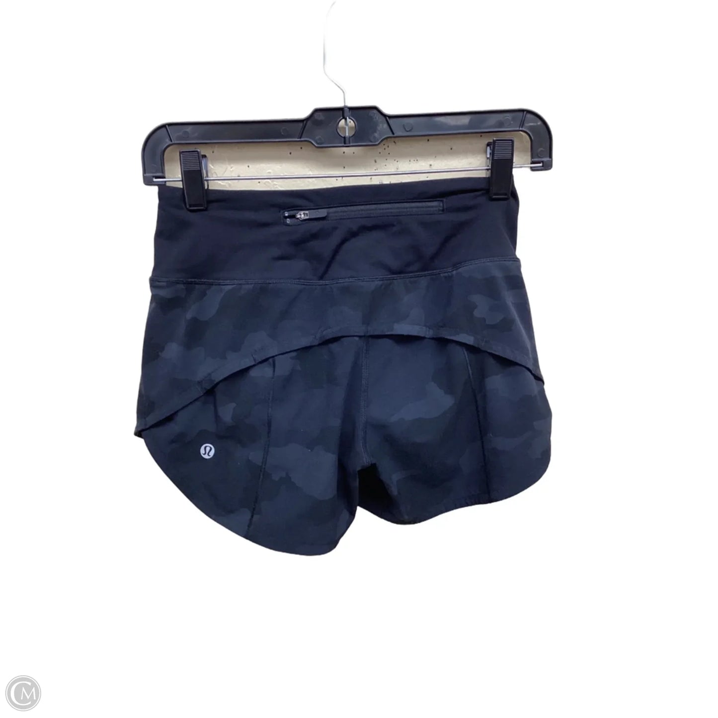 Athletic Shorts By Lululemon In Camouflage Print, Size: 2