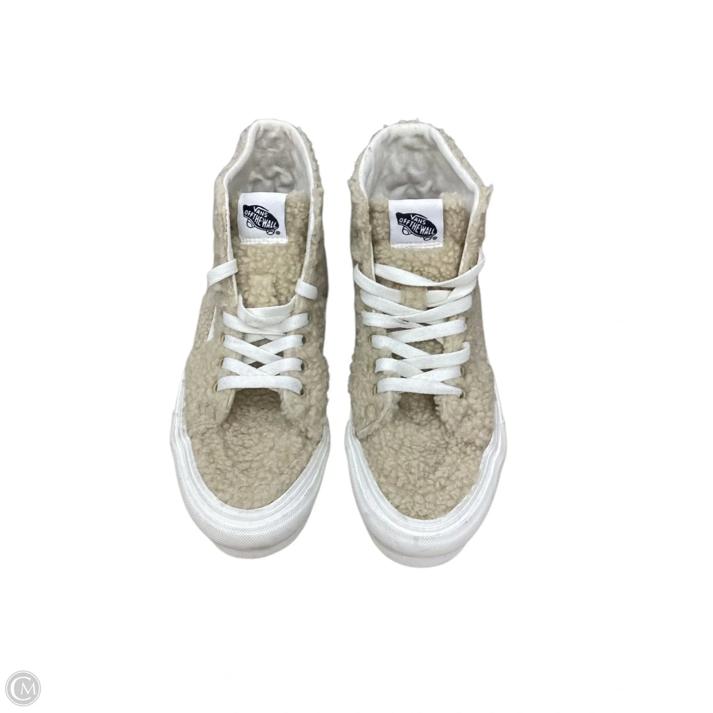 Shoes Sneakers By Vans In Tan, Size: 8