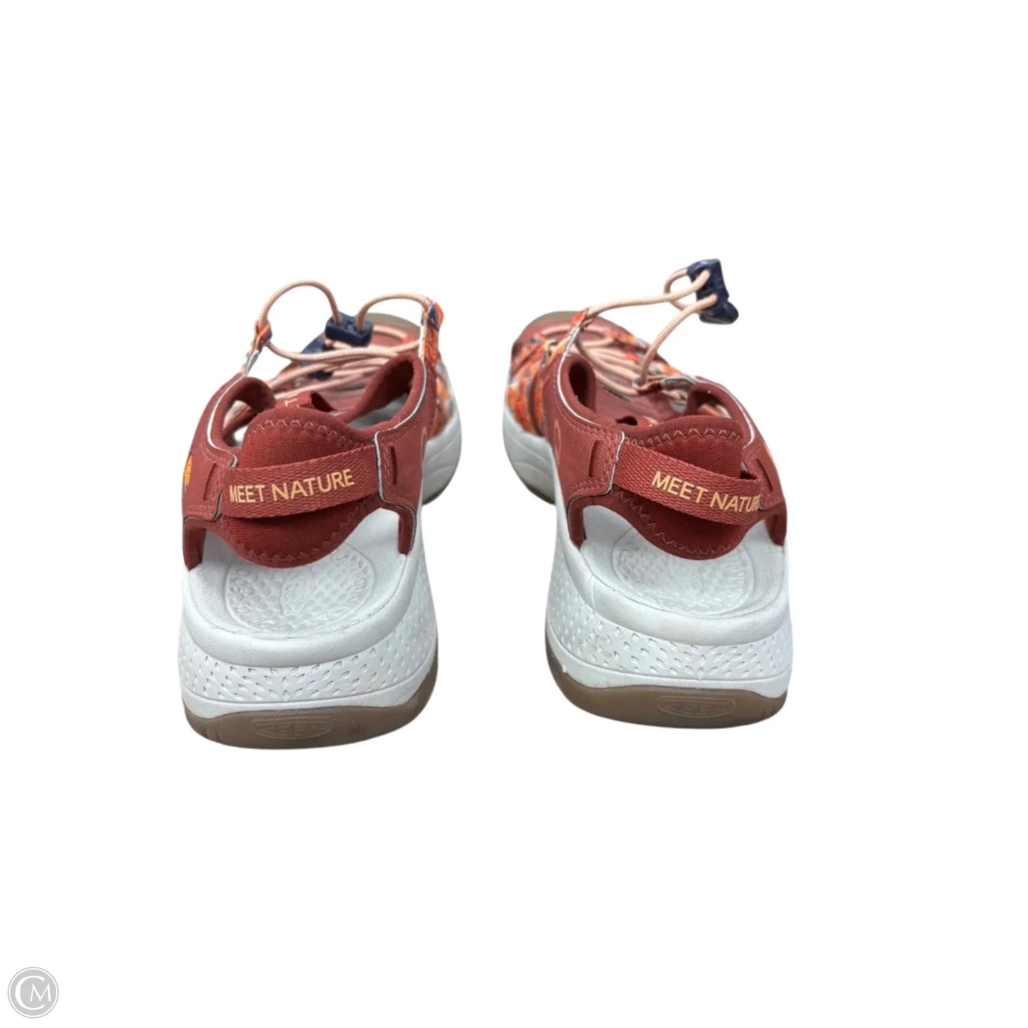 Sandals Sport By Keen In Red & Tan, Size: 9.5
