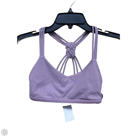 Athletic Bra By Lululemon In Purple, Size: 2