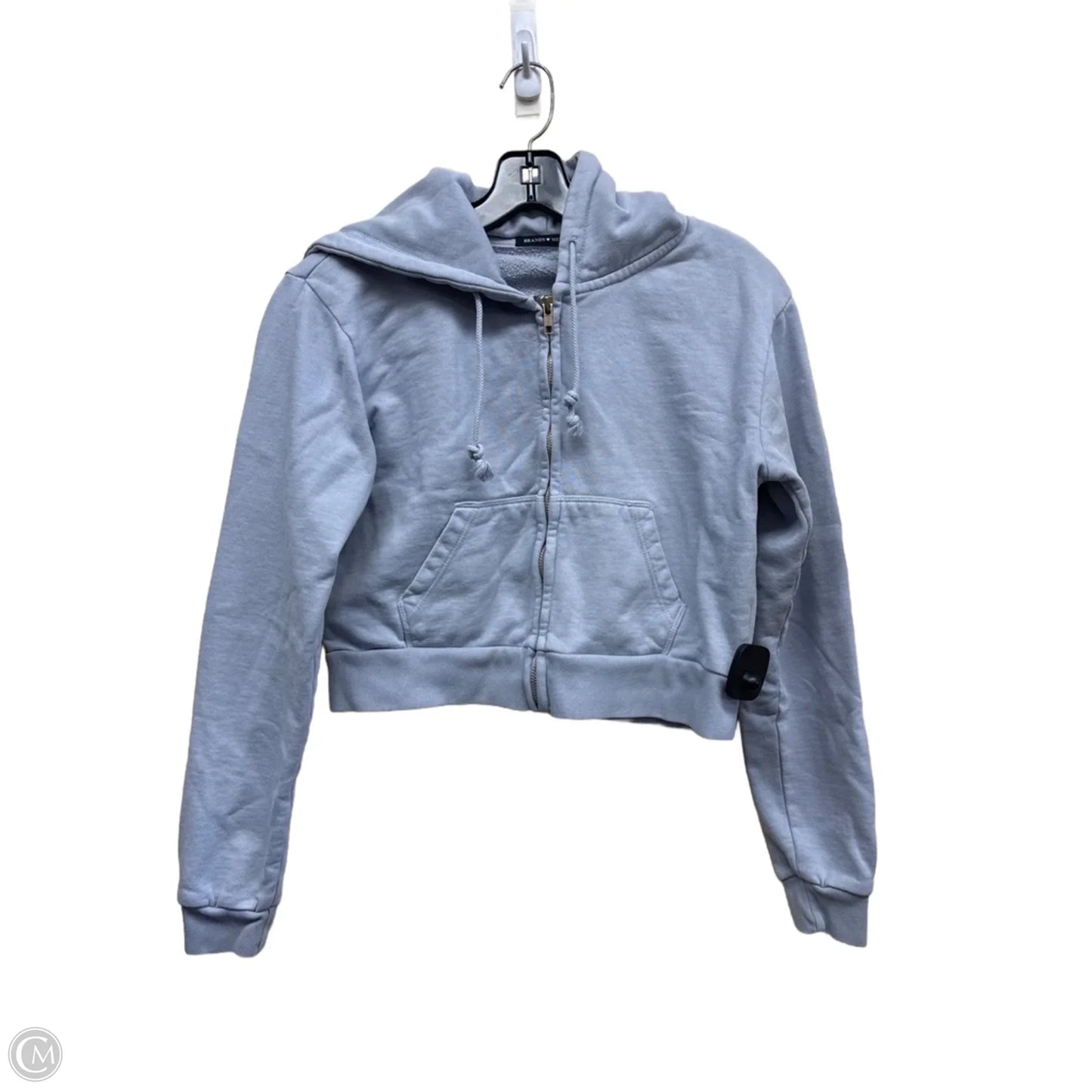 Athletic Jacket By Brandy Melville In Blue, Size: S