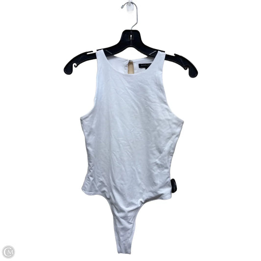 Bodysuit By Banana Republic In White, Size: Xs