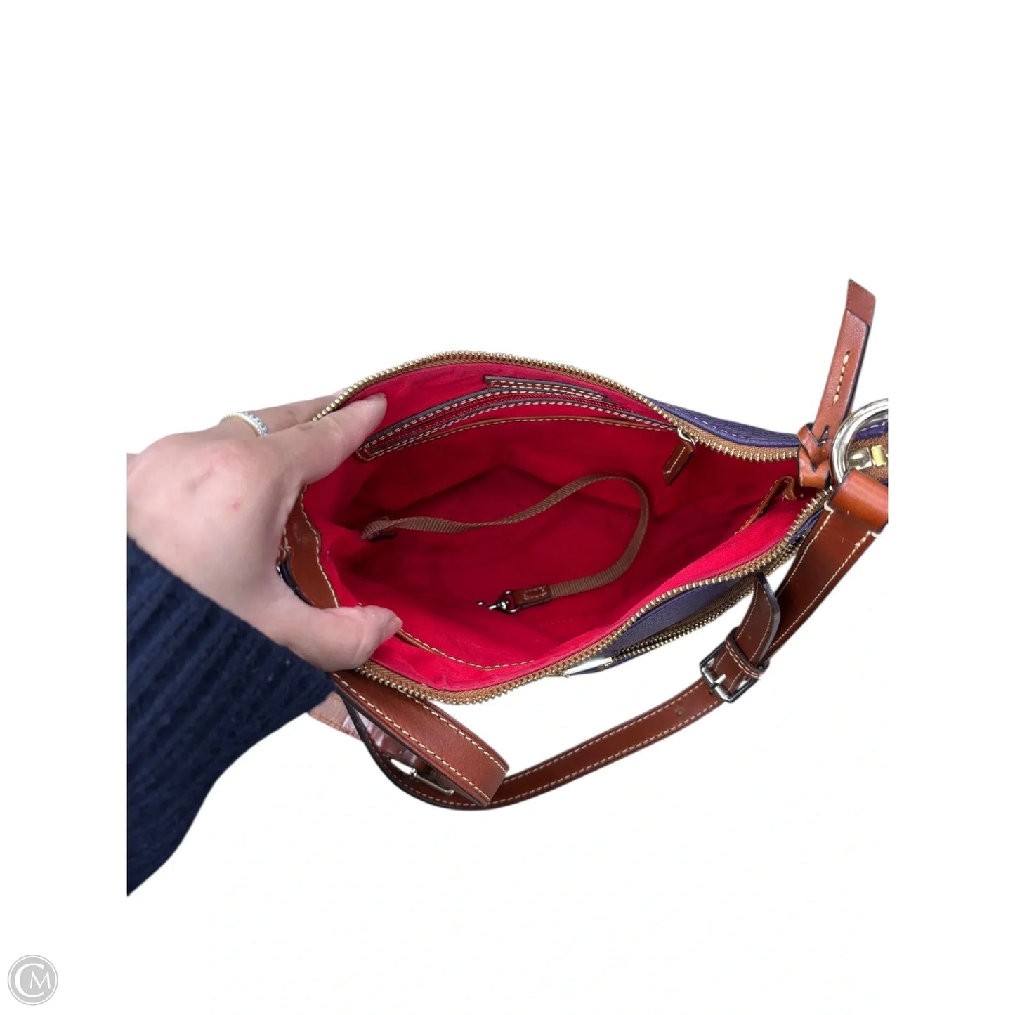 Crossbody Designer By Dooney And Bourke, Size: Medium