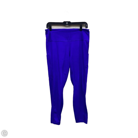 Athletic Leggings By Athleta In Black, Size: L