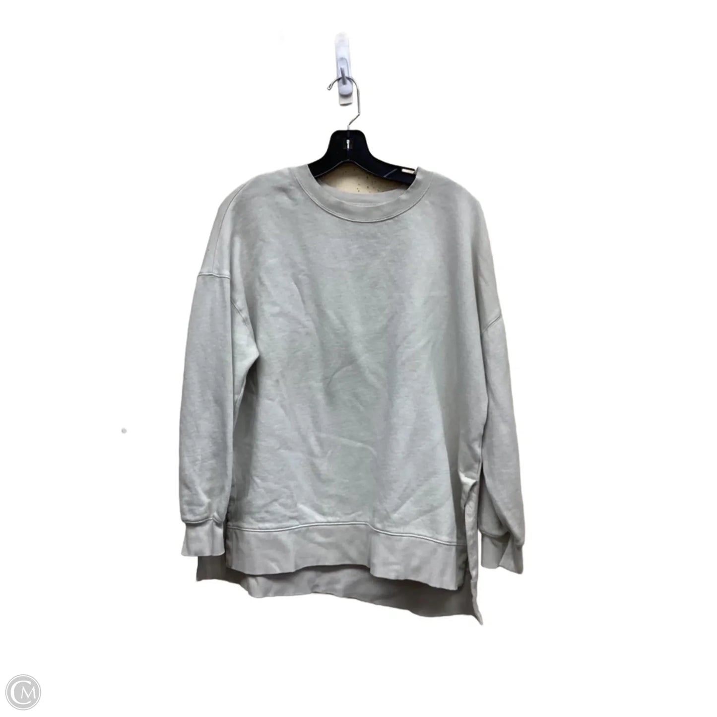 Sweatshirt Crewneck By Old Navy In Taupe, Size: M