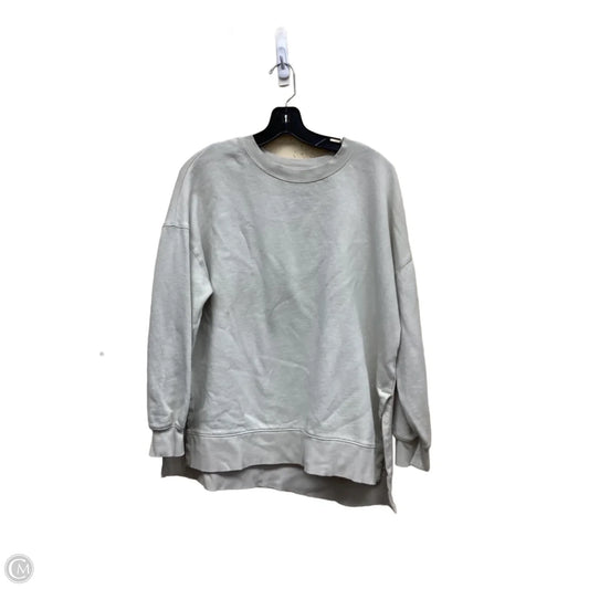 Sweatshirt Crewneck By Old Navy In Taupe, Size: M