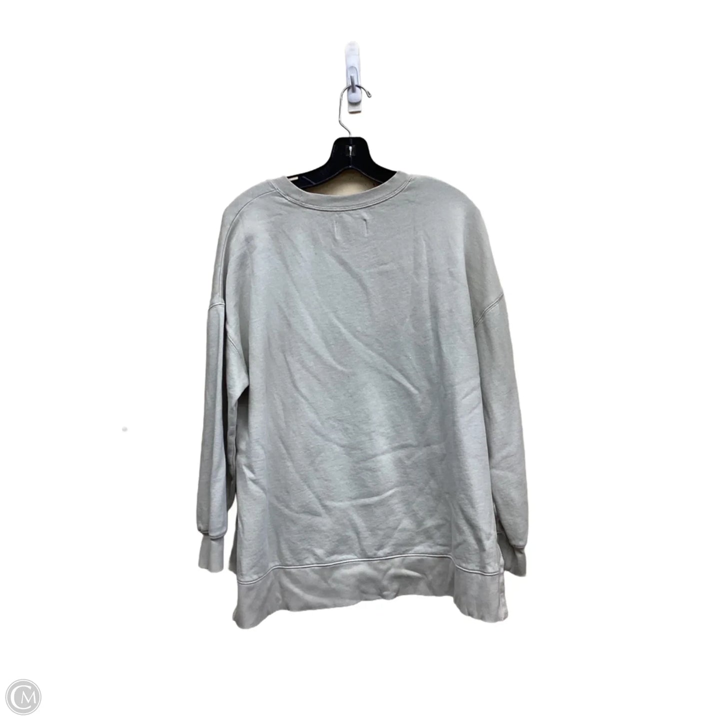 Sweatshirt Crewneck By Old Navy In Taupe, Size: M