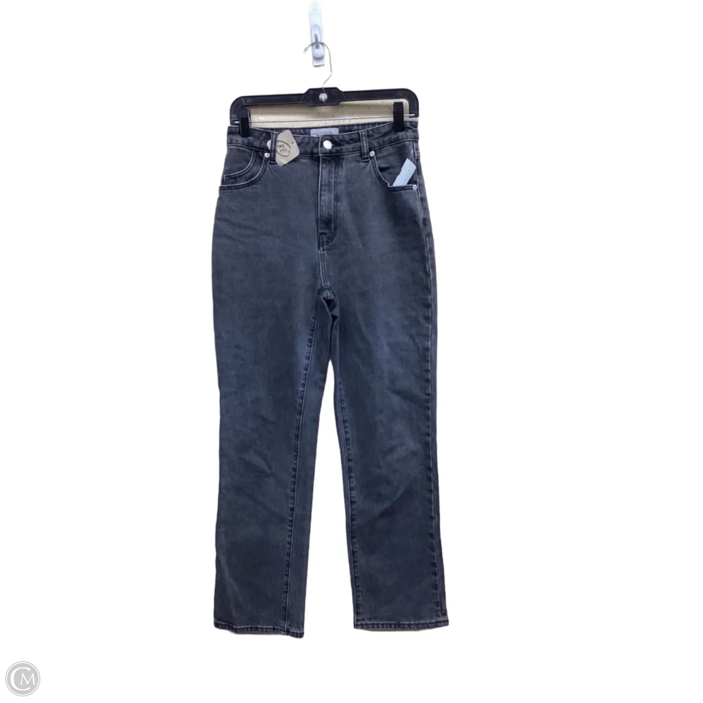 Jeans Straight By Rollas In Black Denim, Size: 6