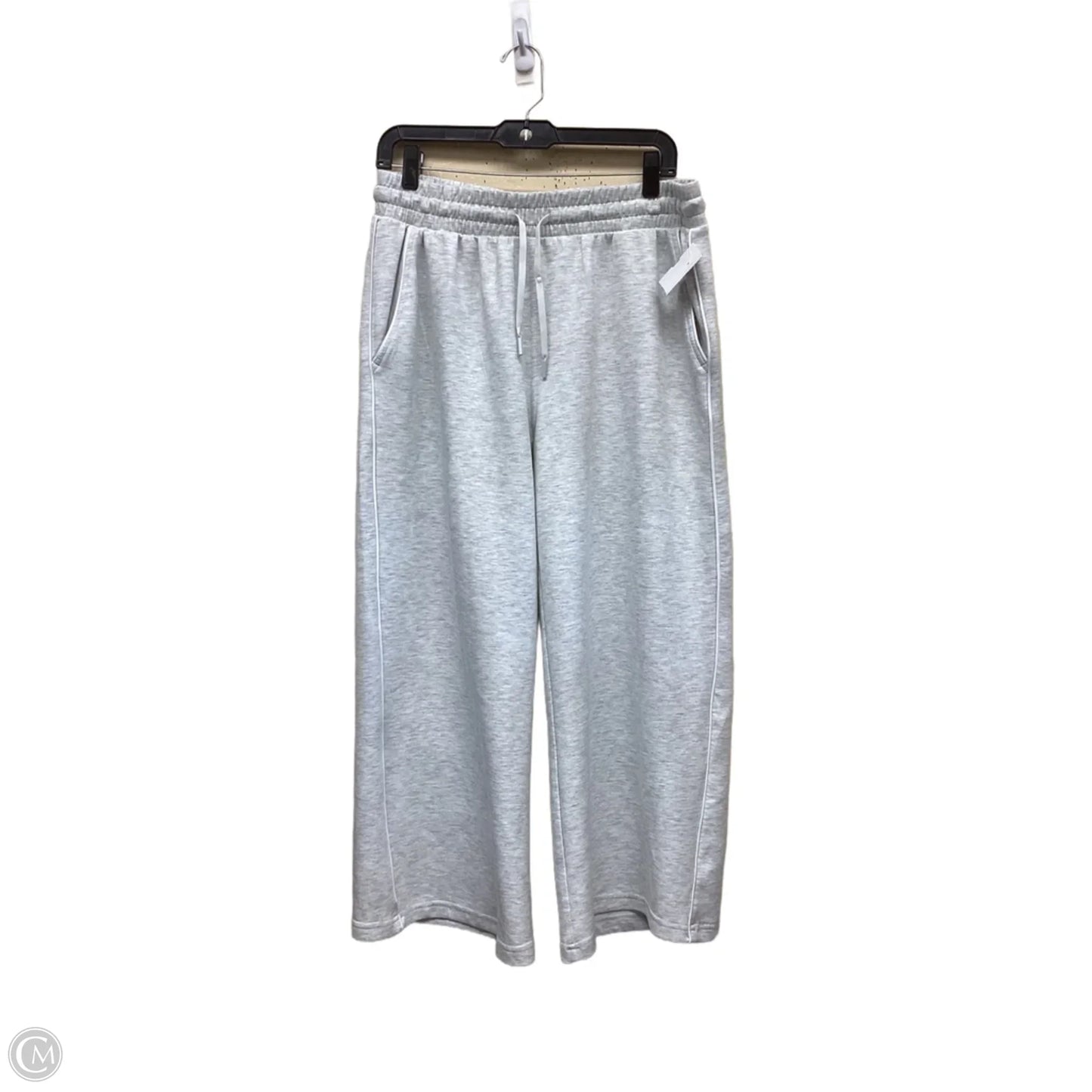 Athletic Pants By Yogalicious In Grey, Size: L