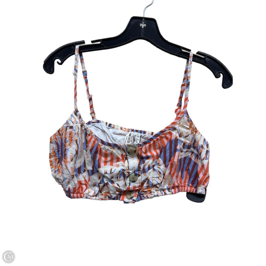Top Sleeveless By Anthropologie In Floral Print, Size: S