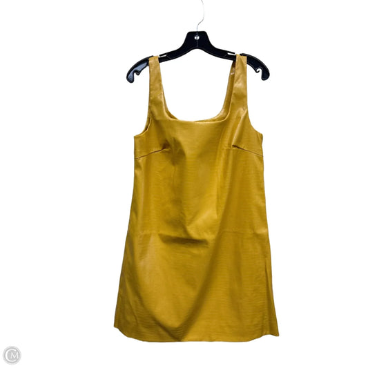 Dress Casual Midi By Anthropologie In Yellow, Size: M
