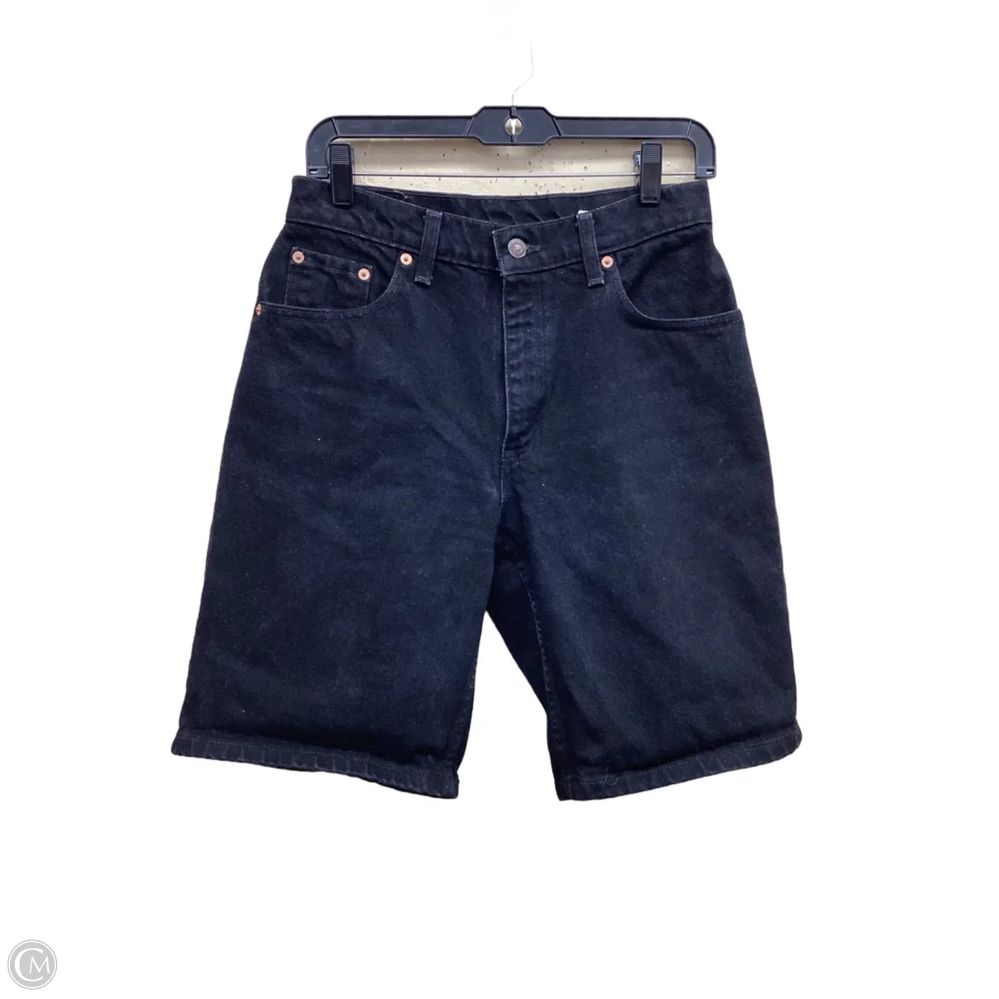 Shorts By Levis In Black Denim, Size: 6