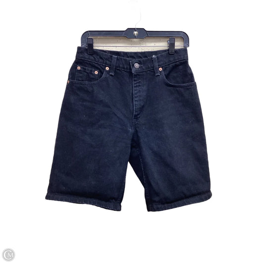 Shorts By Levis In Black Denim, Size: 6