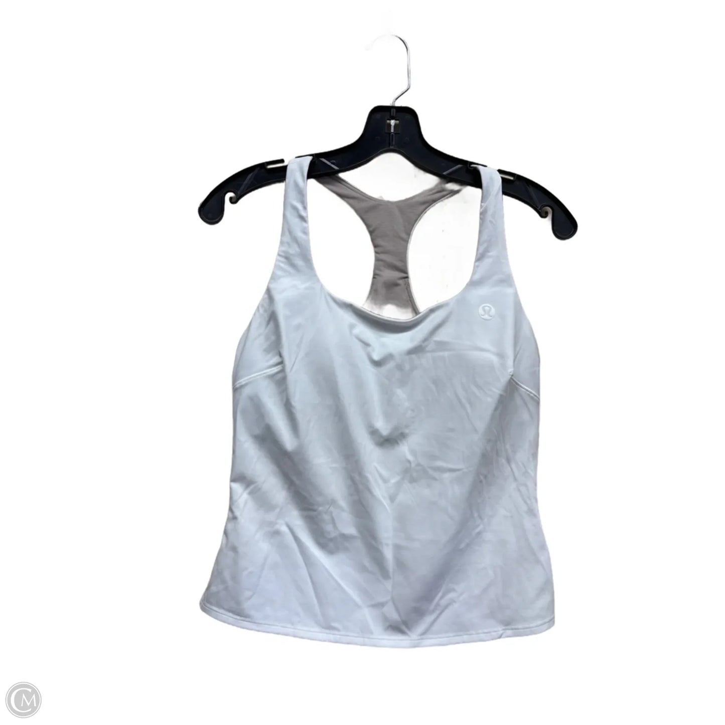 Athletic Tank Top By Lululemon In White, Size: S