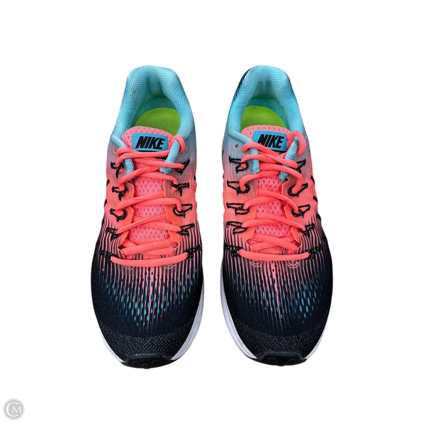 Shoes Athletic By Nike In Black & Orange, Size: 7.5