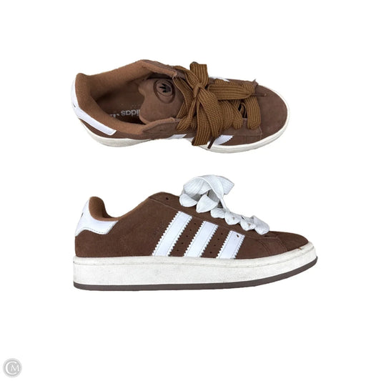 Shoes Sneakers By Adidas In Brown, Size: 7