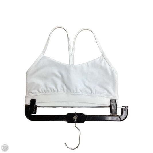 Athletic Bra By Lululemon In White, Size: 8