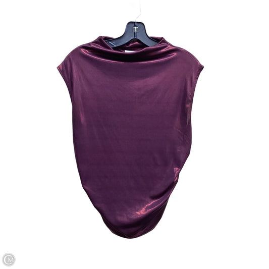 Top Sleeveless By Maeve In Purple, Size: L