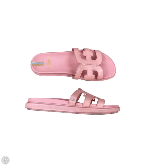 Sandals Flats By Sam Edelman In Peach, Size: 9.5