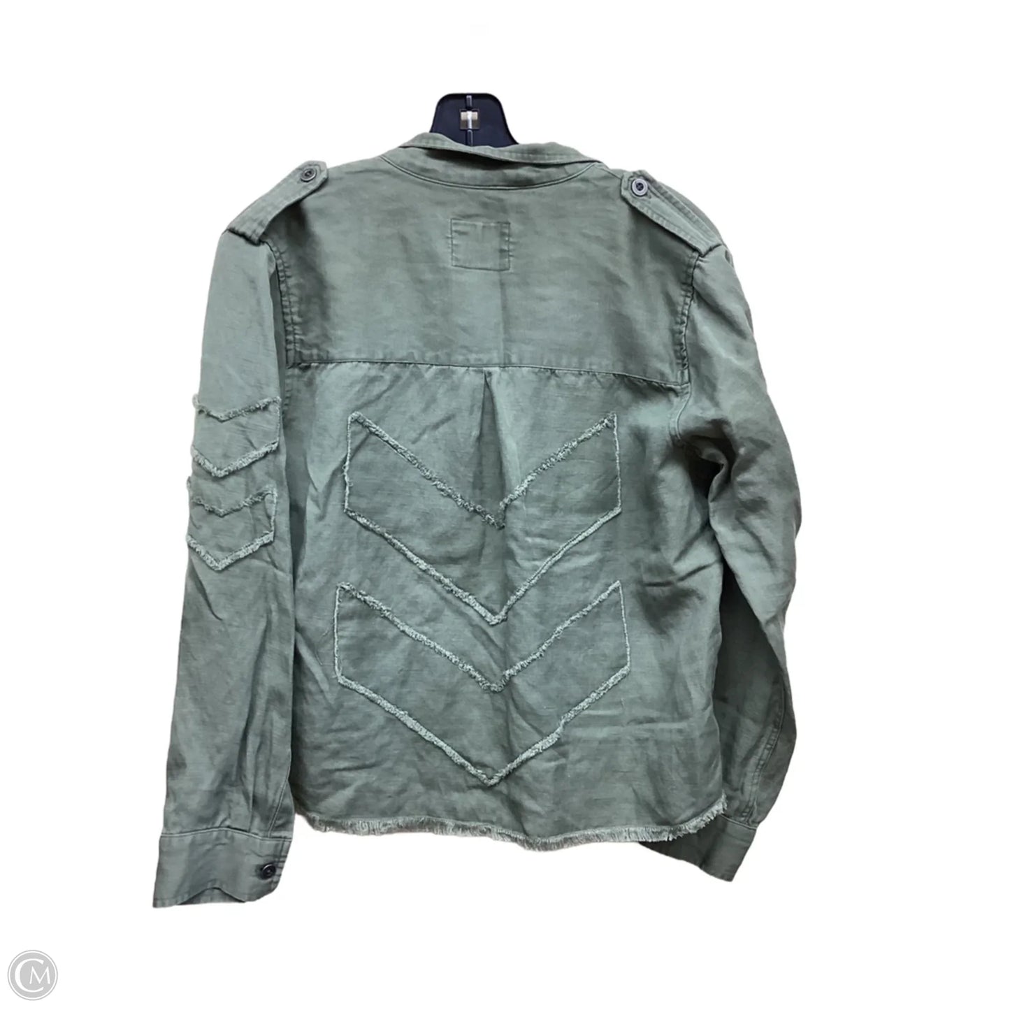 Jacket Other By Rails In Green, Size: Xs