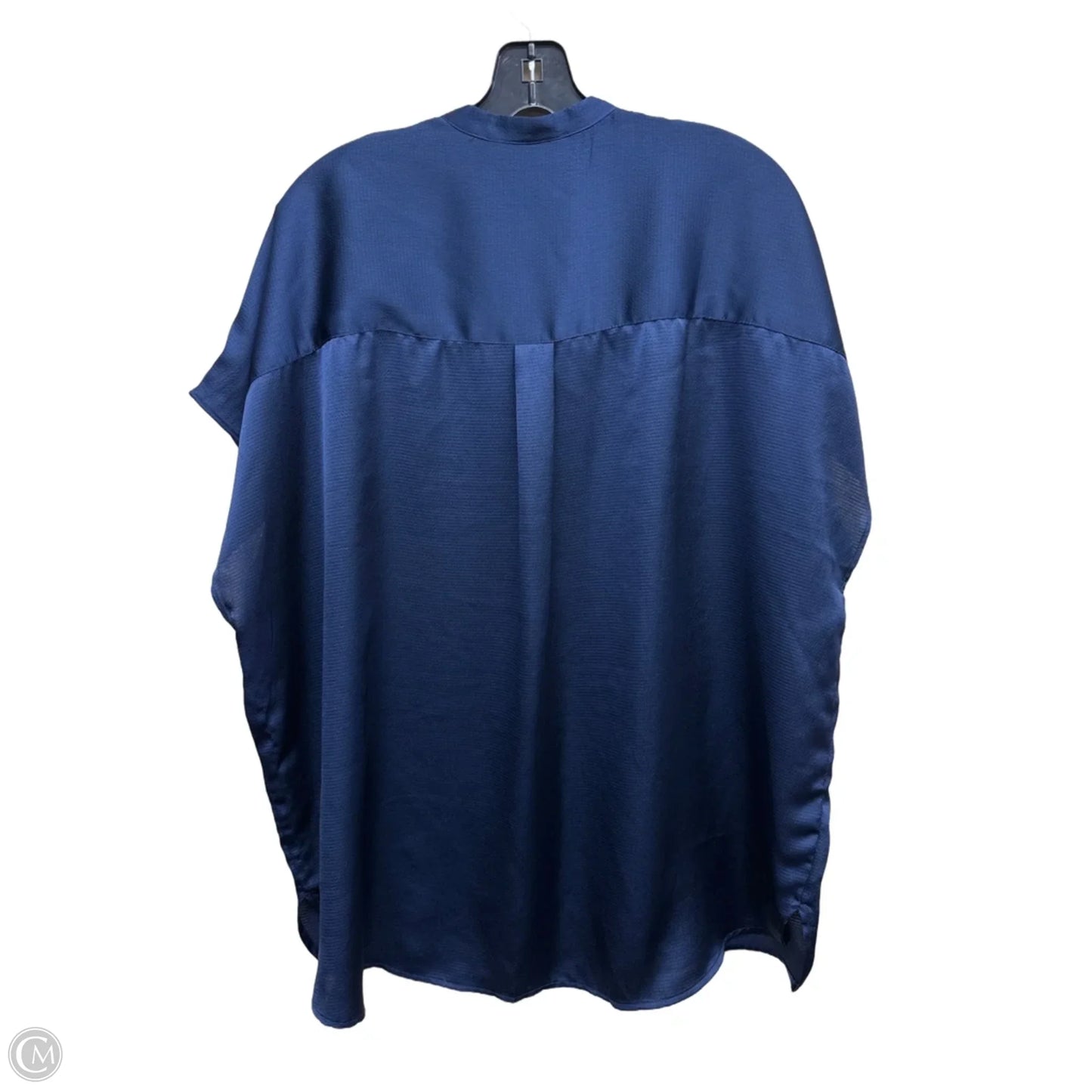 Top Short Sleeve By Lane Bryant In Navy, Size: 2x