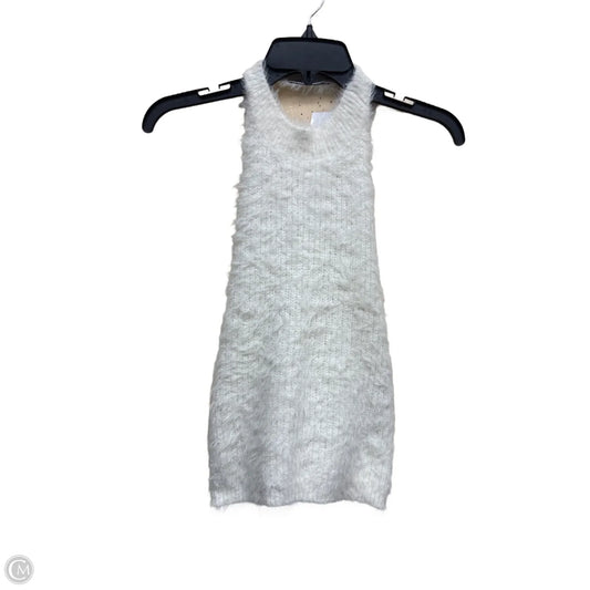 Top Sleeveless By Zara In Cream, Size: M
