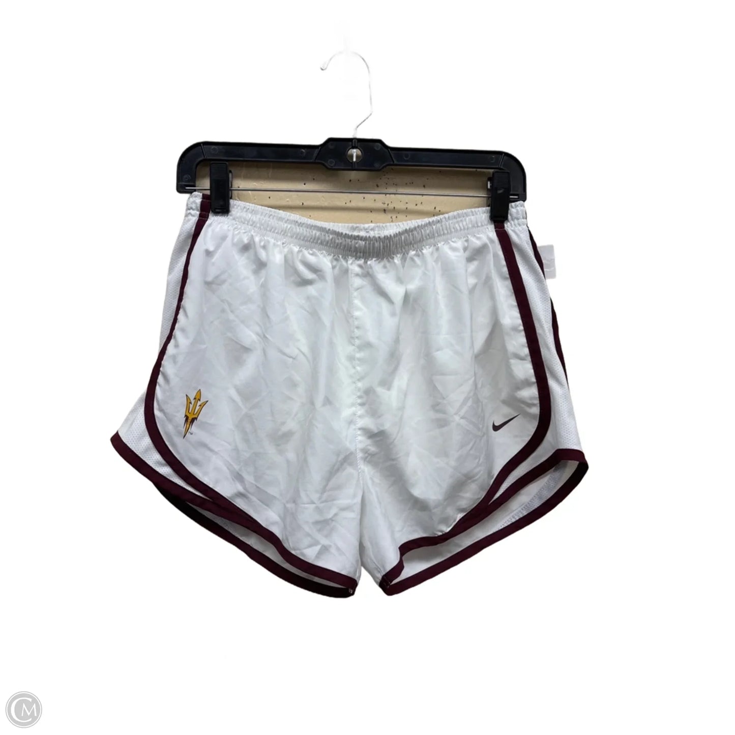 Athletic Shorts By Nike In White, Size: M