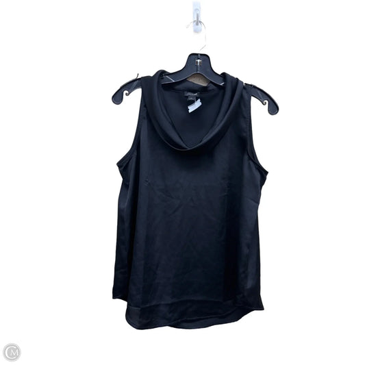 Top Sleeveless By Ann Taylor In Black, Size: M