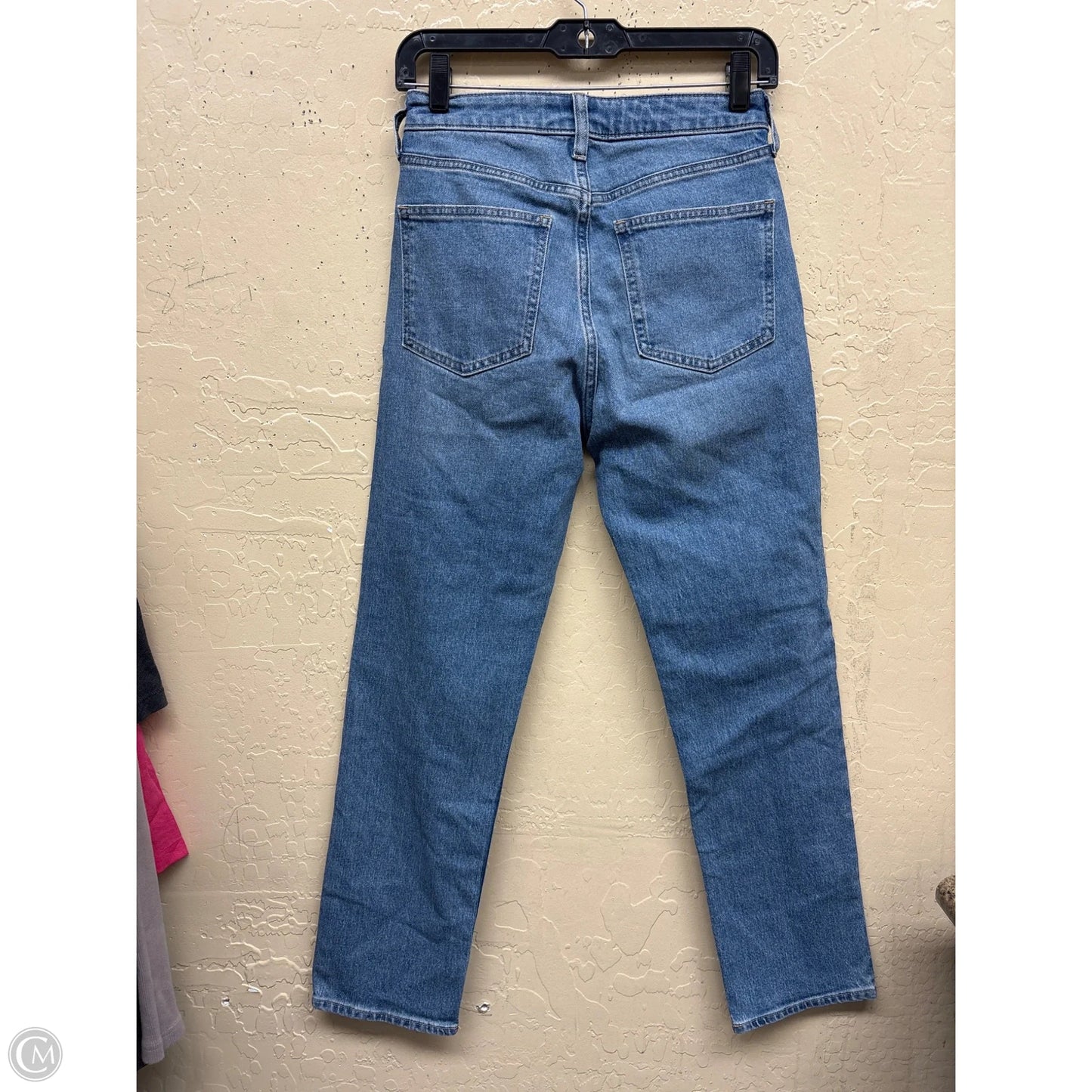 Jeans Straight By Gap In Blue Denim, Size: 2