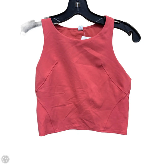 Athletic Tank Top By Lululemon In Orange, Size: 6