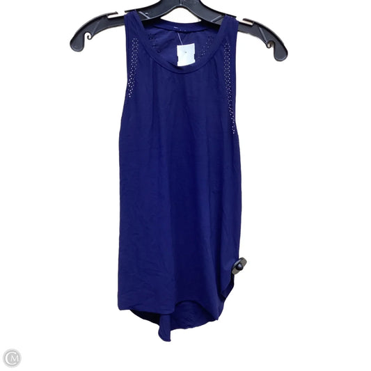 Athletic Tank Top By Lululemon In Navy, Size: S