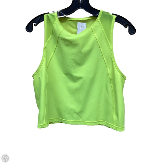 Athletic Tank Top By Lululemon In Yellow, Size: S