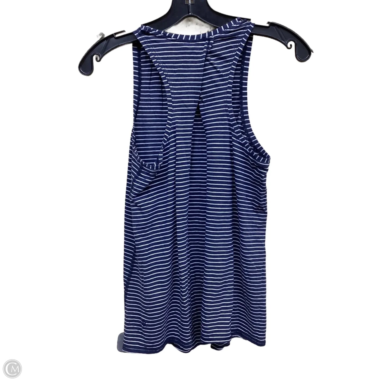 Athletic Tank Top By Lululemon In Striped Pattern, Size: S