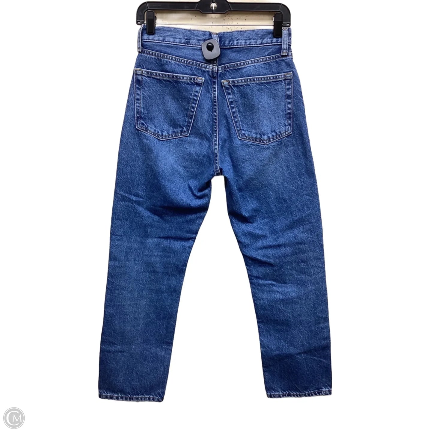 Jeans Straight By Zara In Blue Denim, Size: 2