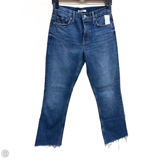 Jeans Straight By Clothes Mentor In Blue Denim, Size: 2