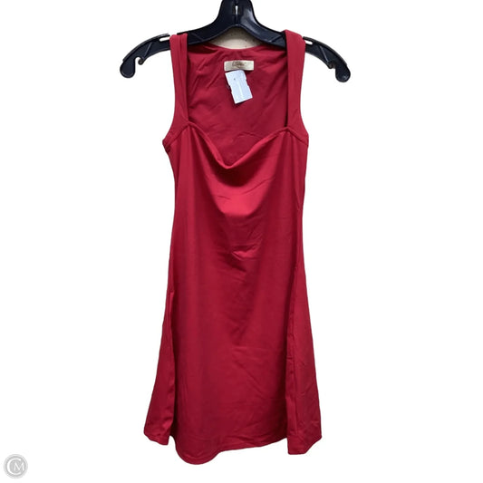 Athletic Dress By Clothes Mentor In Red, Size: S