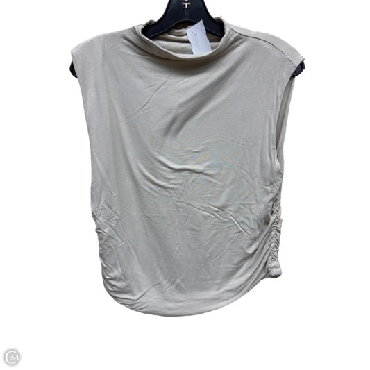 Top Sleeveless By A New Day In Tan, Size: M