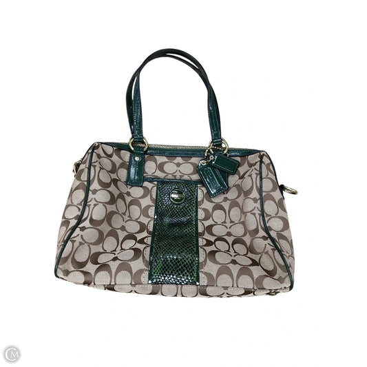 Handbag Designer By Coach, Size: Medium
