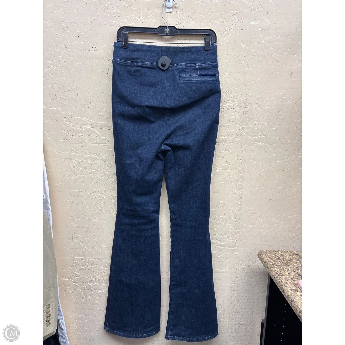 Jeans Flared By Frame In Blue Denim, Size: 2