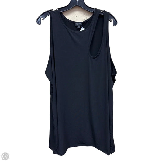 Top Sleeveless By Torrid In Black, Size: 4