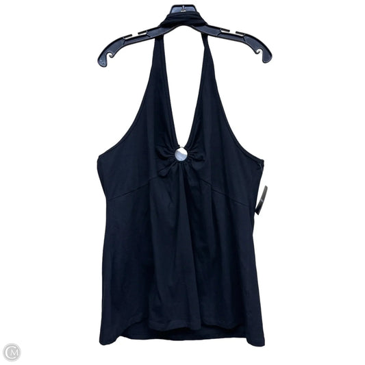 Top Sleeveless By Torrid In Black, Size: 3x