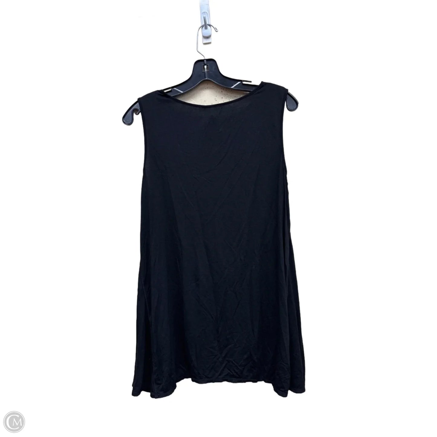 Top Sleeveless By Max Studio In Black, Size: M