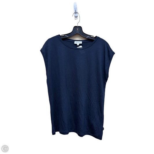 Top Sleeveless By Clothes Mentor In Navy, Size: S